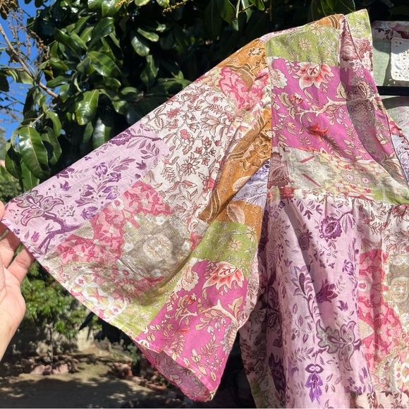 Johnny Was Multicolor Cotton/Silk BlendBlouse - Picture 3 of 7